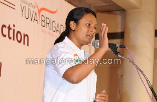 Arunima Sinha in Mangalore
